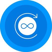 Infinite Icon Design Symbol vector