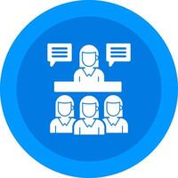 Interview Icon Design Symbol vector