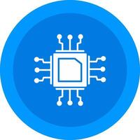 Cpu Icon Design Symbol vector
