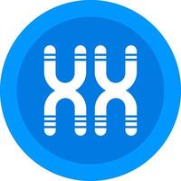 Chromosome Icon Design Symbol vector