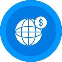 Global Economy Icon Design Symbol vector