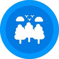 Forest Icon Design Symbol vector