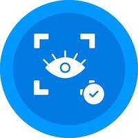 Eye Recognition Icon Design Symbol vector
