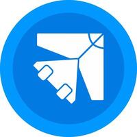 Glider Icon Design Symbol vector