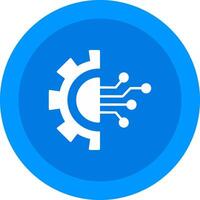 Digital Transformation Icon Design Symbol vector