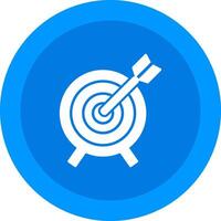Goals Icon Design Symbol vector