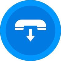 End Call Icon Design Symbol vector
