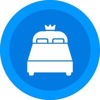 King Size Icon Design Symbol vector