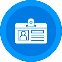 Identification Card Icon Design Symbol vector