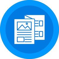 Brochure Icon Design Symbol vector