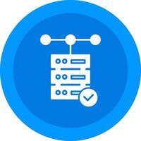Database Icon Design Symbol vector