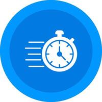 Fast Time Icon Design Symbol vector
