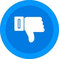 Dislike Icon Design Symbol vector