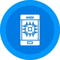 Cpu Icon Design Symbol vector