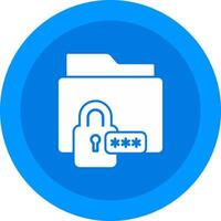 Data Encryption Icon Design Symbol vector