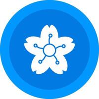 Cherry Blossom Icon Design Symbol vector