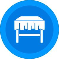 Dining Table Icon Design Symbol vector