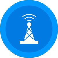 Broadcast Icon Design Symbol vector