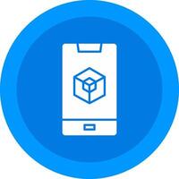 Augmented Reality Icon Design Symbol vector
