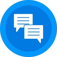 Chat Icon Design Symbol vector