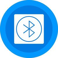 Bluetooth Icon Design Symbol vector