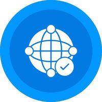 Connected Icon Design Symbol vector