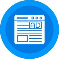 Advertisement Icon Design Symbol vector