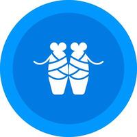 Ballet Icon Design Symbol vector