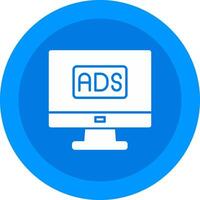 Ads Icon Design Symbol vector