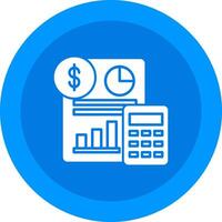 Accounting Icon Design Symbol vector