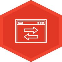 Transfer Data Icon Design Symbol vector
