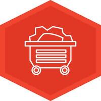 Coal Icon Design Symbol vector
