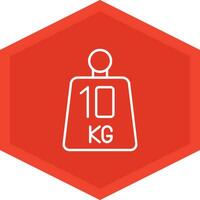 Weights Icon Design Symbol vector