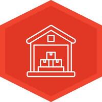 Warehouse Icon Design Symbol vector