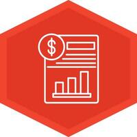 Statement Icon Design Symbol vector