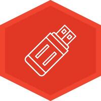Usb Flash Drive Icon Design Symbol vector