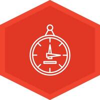 Wall Clock Icon Design Symbol vector