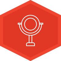Mirror Icon Design Symbol vector