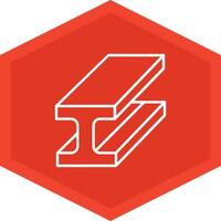 Steel Icon Design Symbol vector