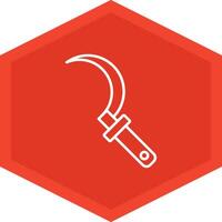 Sickle Icon Design Symbol vector