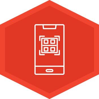 Qr Code Icon Design Symbol vector