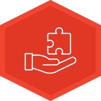 Puzzle Icon Design Symbol vector