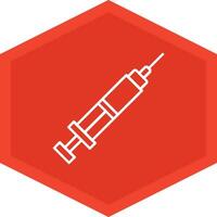 Injection Icon Design Symbol vector