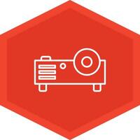Projection Icon Design Symbol vector