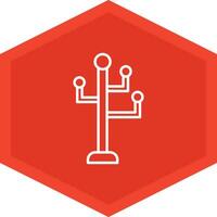 Coat Rack Icon Design Symbol vector