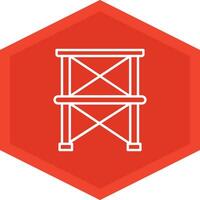 Scaffolding Icon Design Symbol vector
