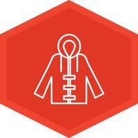 Raincoat Icon Design Symbol vector