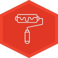 Roller Icon Design Symbol vector