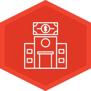 fijo activo icono diseño símbolo vector