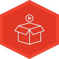 Package Icon Design Symbol vector